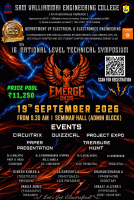 EMERGE 2026 National Level Technical Symposium Poster